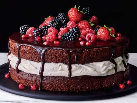 Detail Chocolate Cake Photo Nomer 35