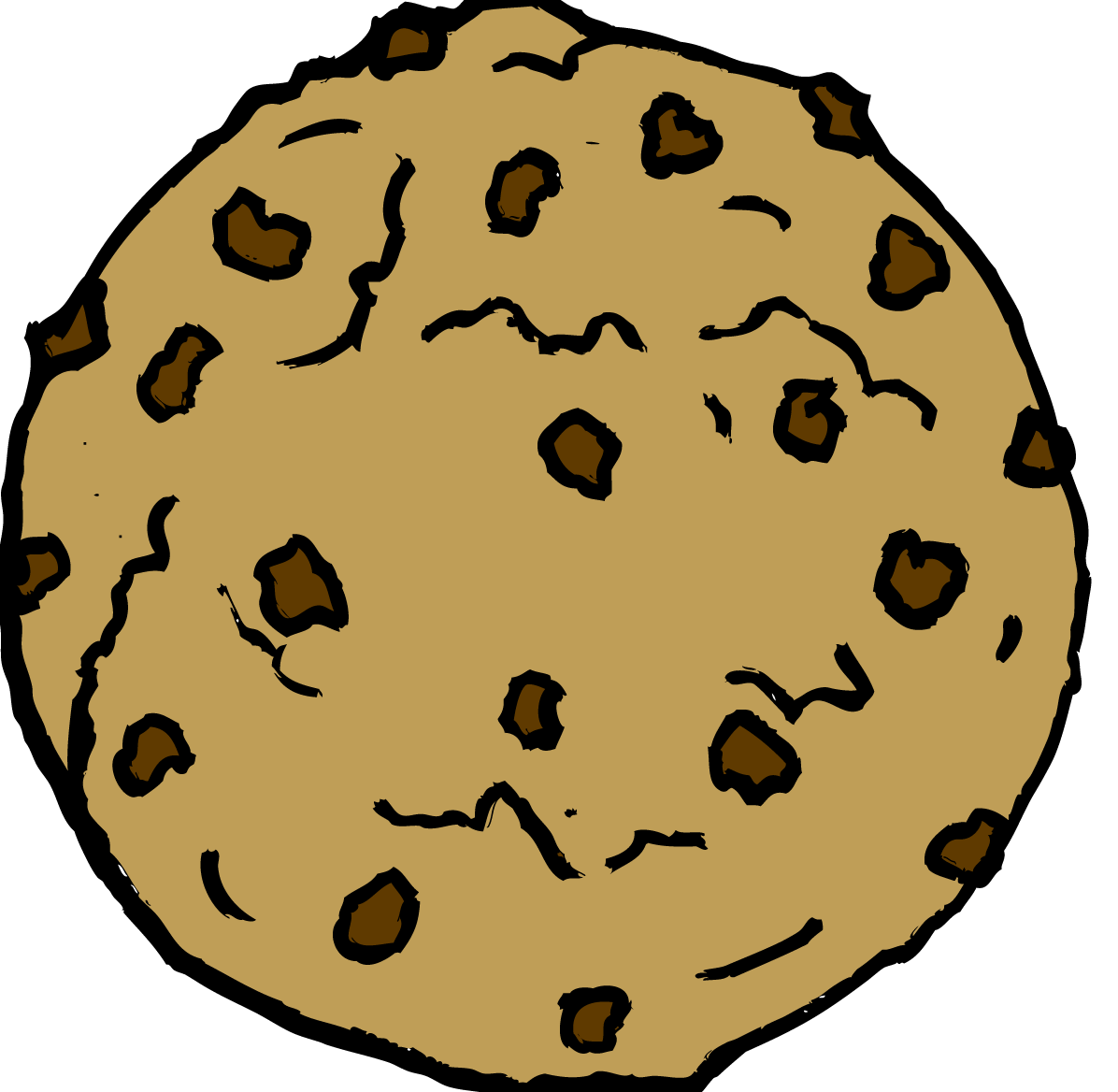 Detail Chocolate Chip Cookie Clipart Nomer 15