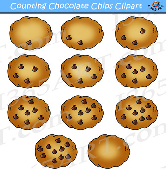 Detail Chocolate Chip Cookie Clipart Nomer 47