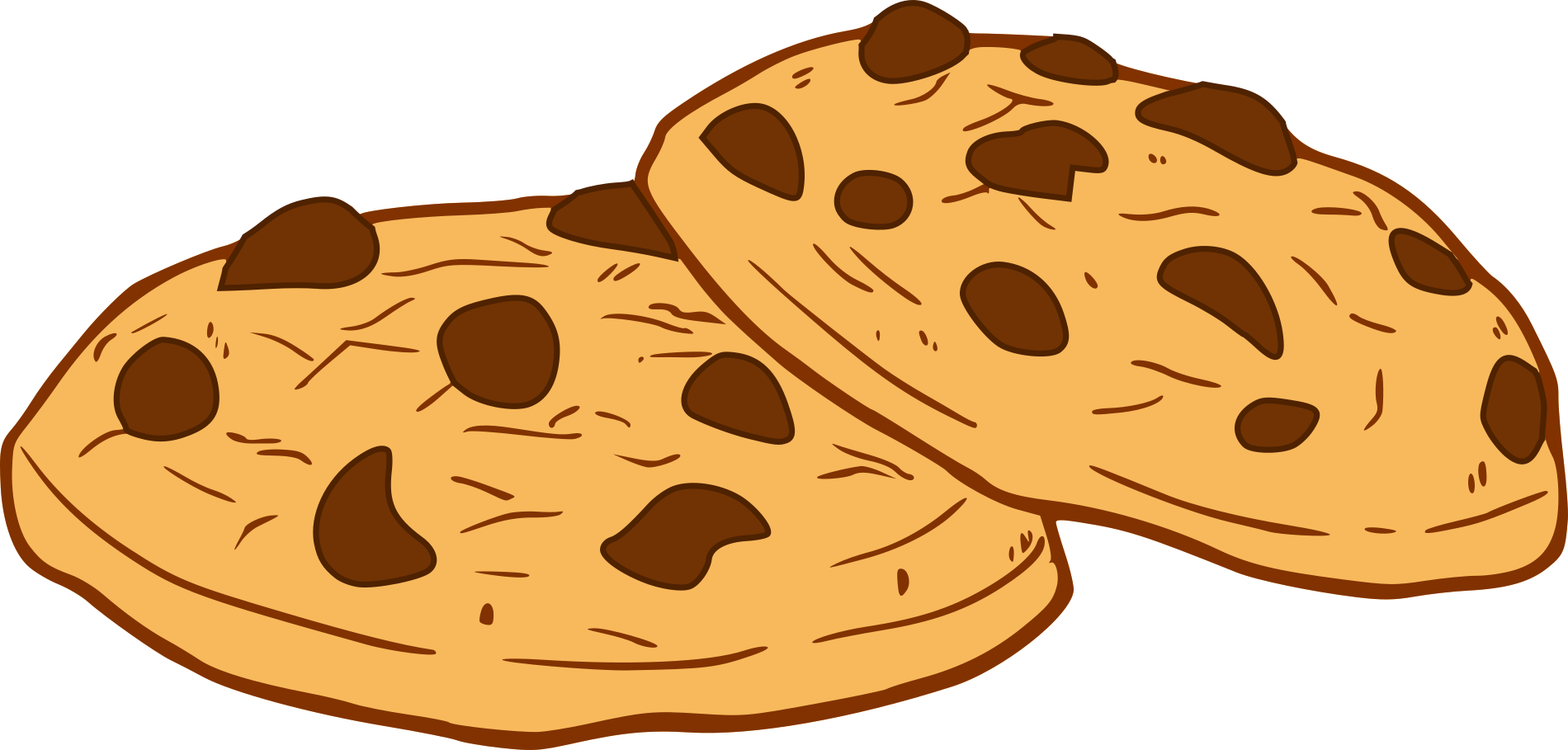Detail Chocolate Chip Cookie Clipart Nomer 6