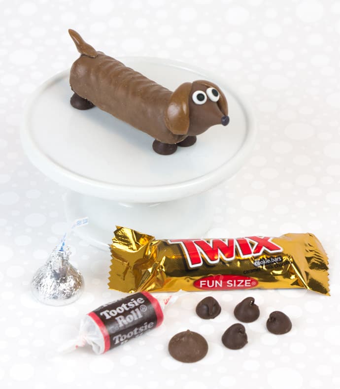 Chocolate Dachshund Candy - KibrisPDR