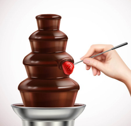 Detail Chocolate Fountain Clipart Nomer 25
