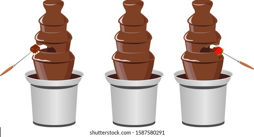 Detail Chocolate Fountain Clipart Nomer 42