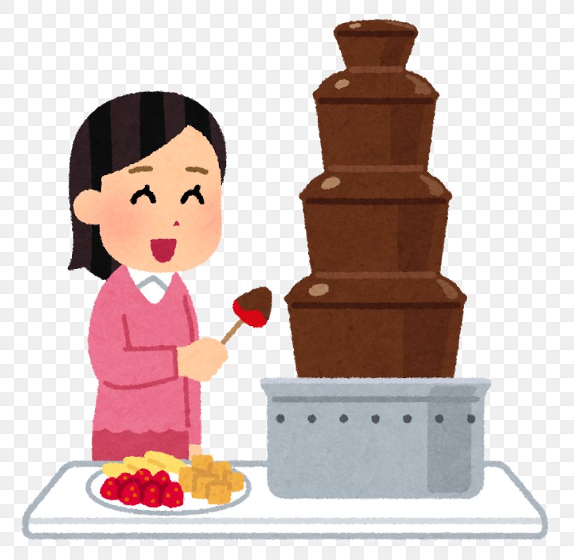 Detail Chocolate Fountain Clipart Nomer 53