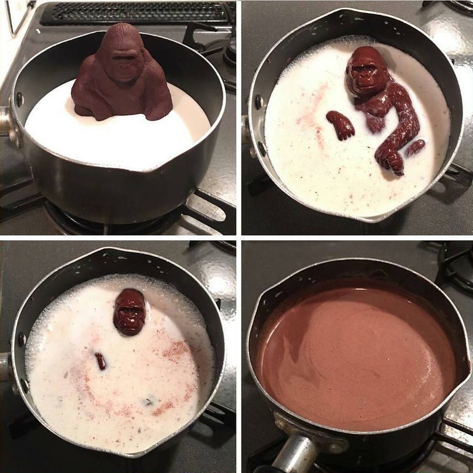 Chocolate Gorilla Meme Template - KibrisPDR