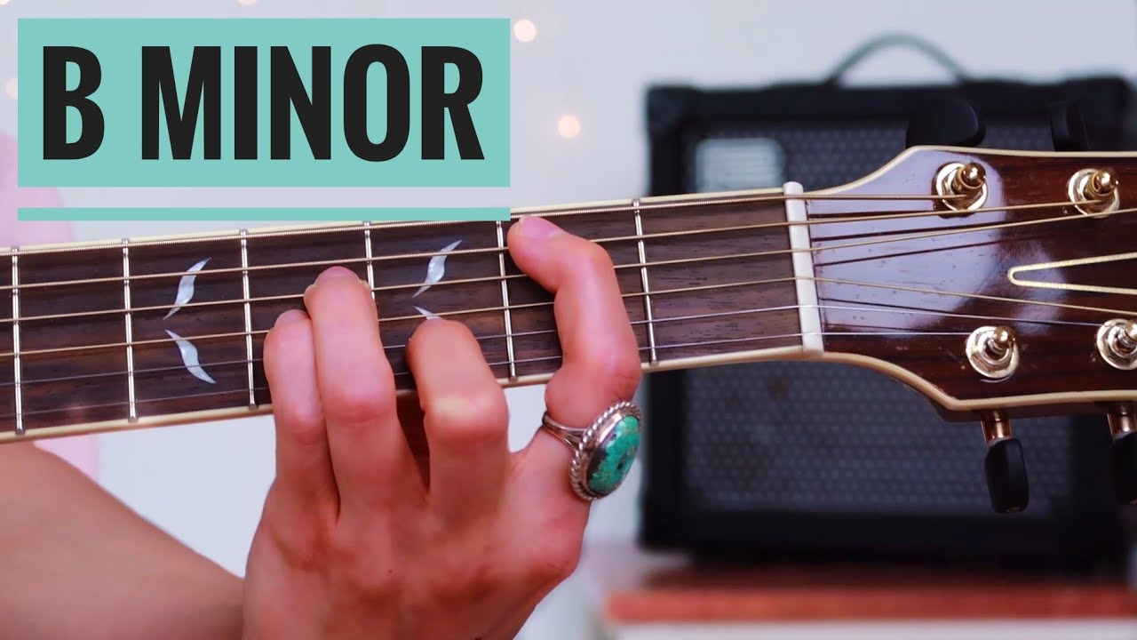 Detail Chord Gitar B Minor Nomer 6