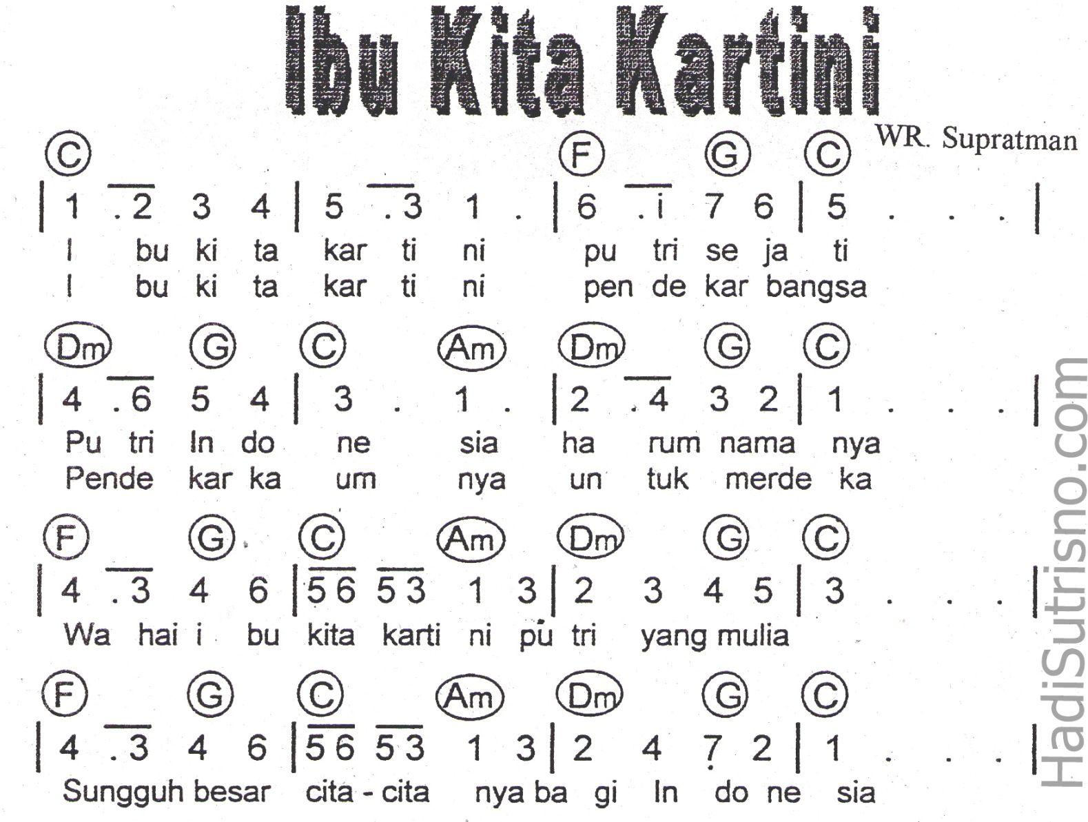 Detail Chord Gitar Bintang Kecil Nomer 45