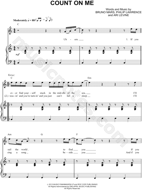 Detail Chord Gitar Count On Me Nomer 36