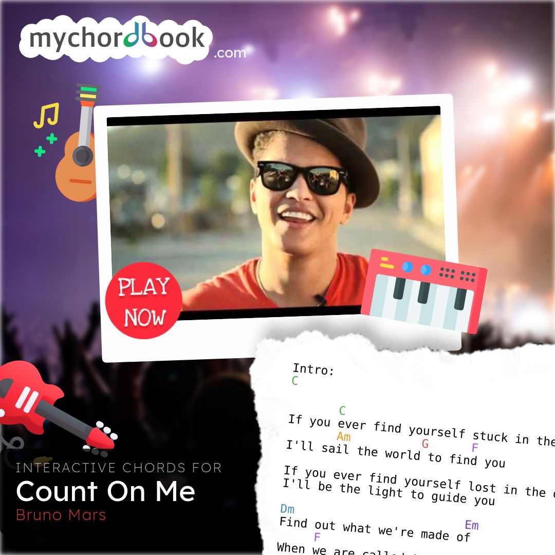 Detail Chord Gitar Count On Me Nomer 44