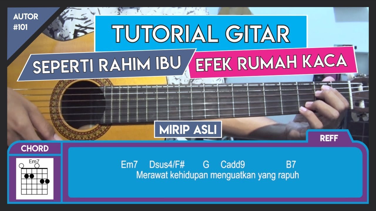 Detail Chord Gitar Efek Rumah Kaca Nomer 3