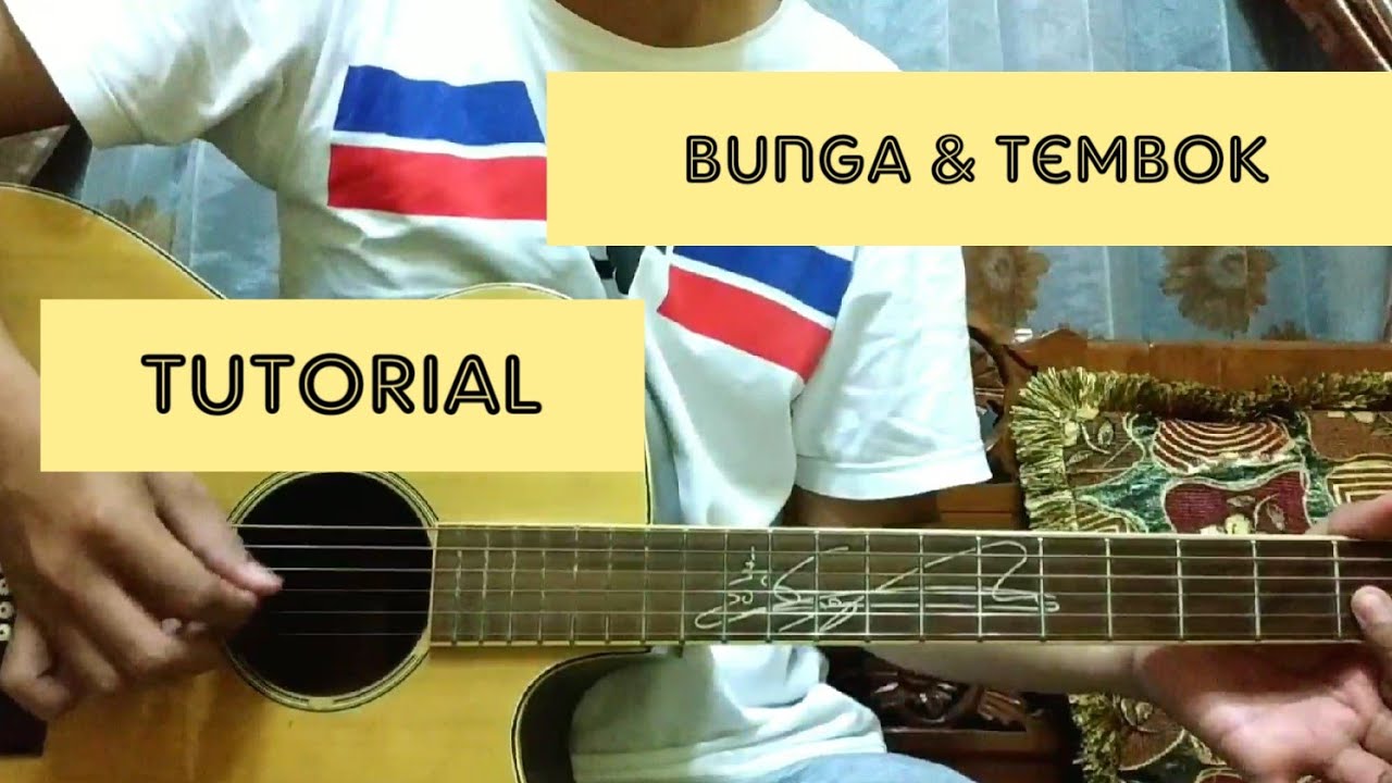 Chord Gitar Fajar Merah Bunga Dan Tembok - KibrisPDR