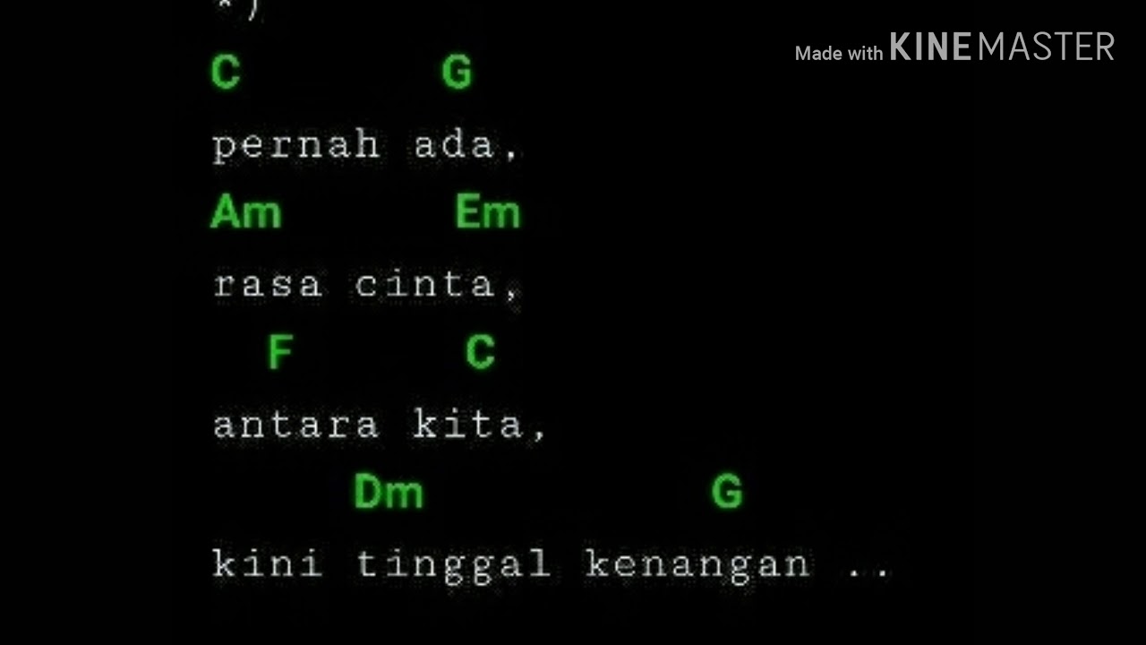 Detail Chord Gitar Gaby Tinggal Kenangan Akustik Nomer 6