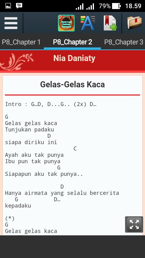 Chord Gitar Gelas Gelas Kaca - KibrisPDR