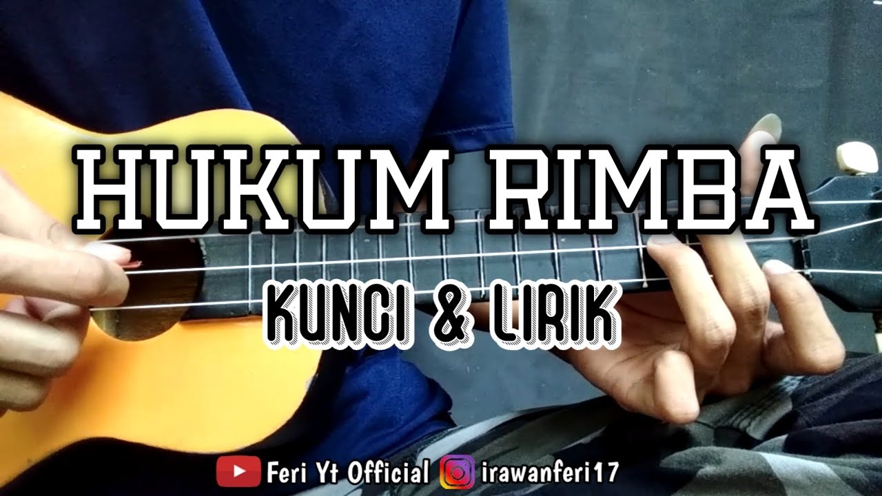 Detail Chord Gitar Hukum Rimba Nomer 8