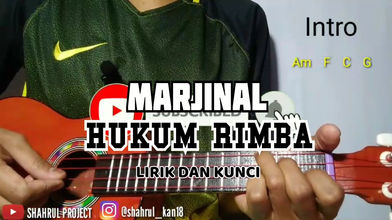 Detail Chord Gitar Hukum Rimba Marjinal Nomer 32