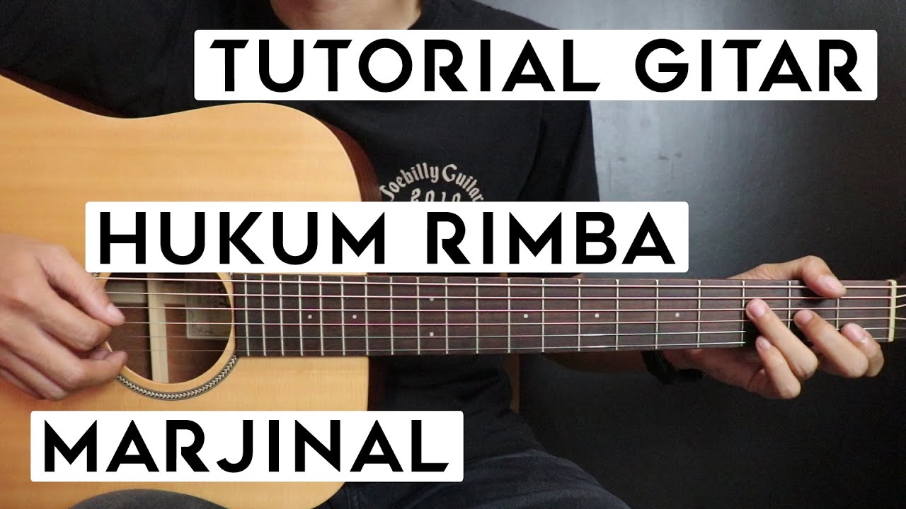 Detail Chord Gitar Hukum Rimba Marjinal Nomer 6