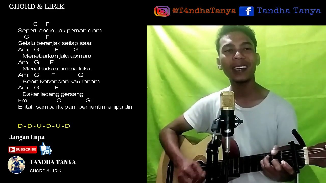 Detail Chord Kupu Kupu Kertas Nomer 3