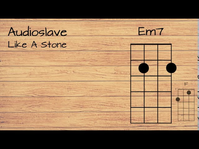 Detail Chord Like A Stone Nomer 41