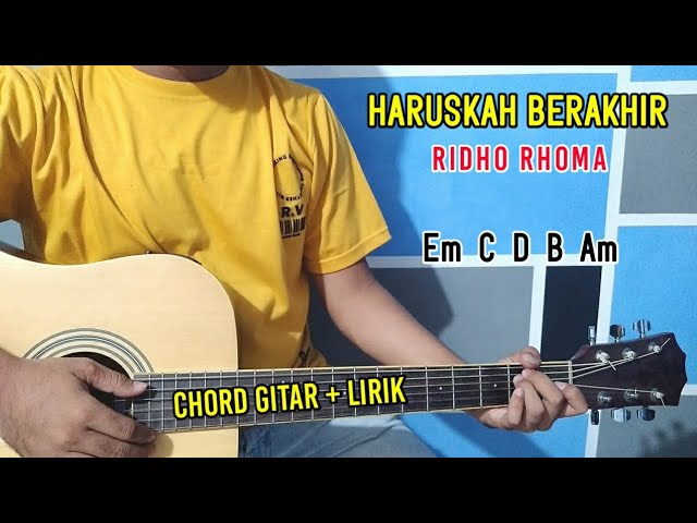 Detail Chord Ridho Rhoma Nomer 47