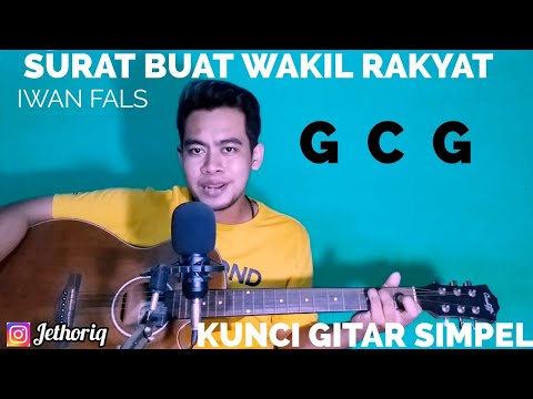 Detail Chord Surat Buat Wakil Rakyat Nomer 37