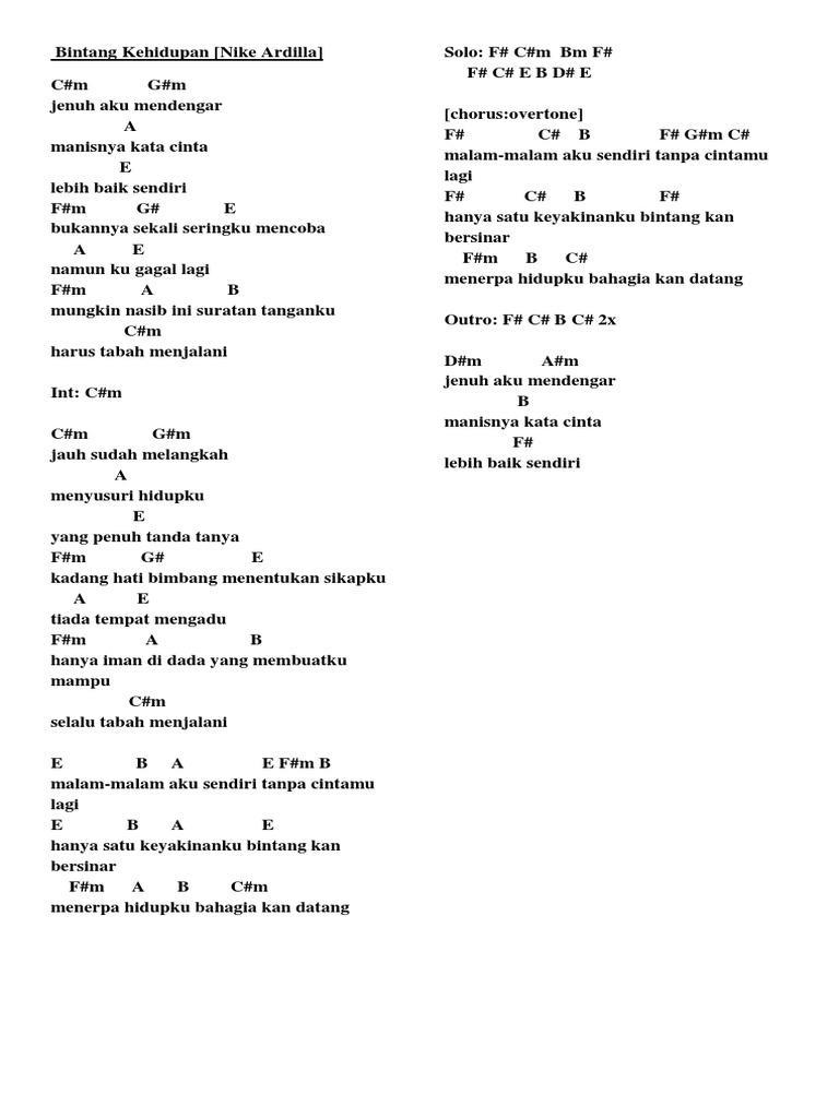 Detail Chord Undangan Palsu Nomer 5