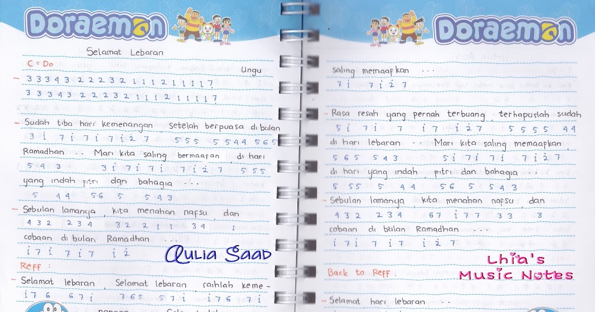 Detail Chord Ungu Selamat Lebaran Nomer 16