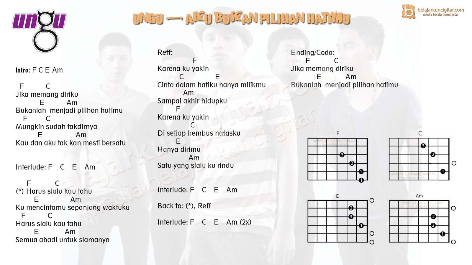 Detail Chord Ungu Selamat Lebaran Nomer 36