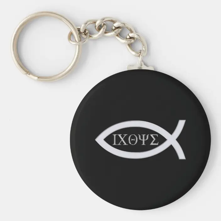 Detail Christian Fish Keychain Nomer 13