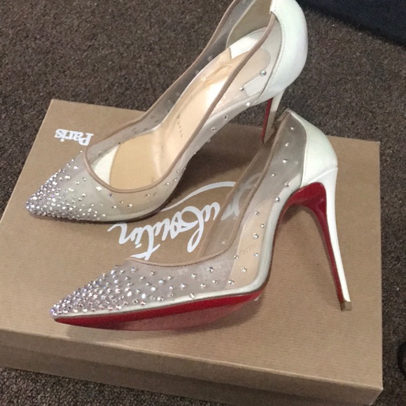 Detail Christian Louboutin Cinderella Shoes For Sale Nomer 15