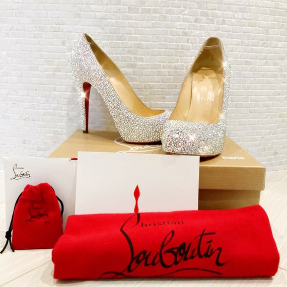 Detail Christian Louboutin Cinderella Shoes For Sale Nomer 16