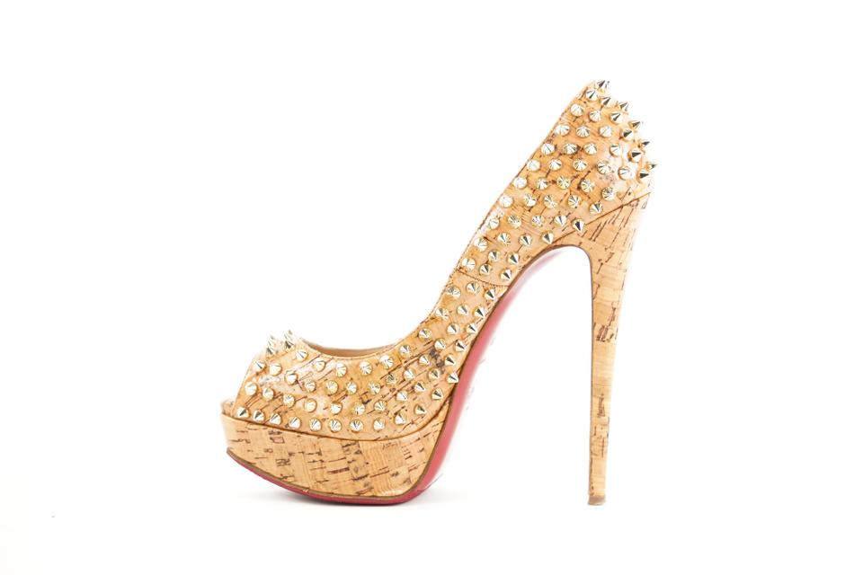 Detail Christian Louboutin Cork Shoes Nomer 33