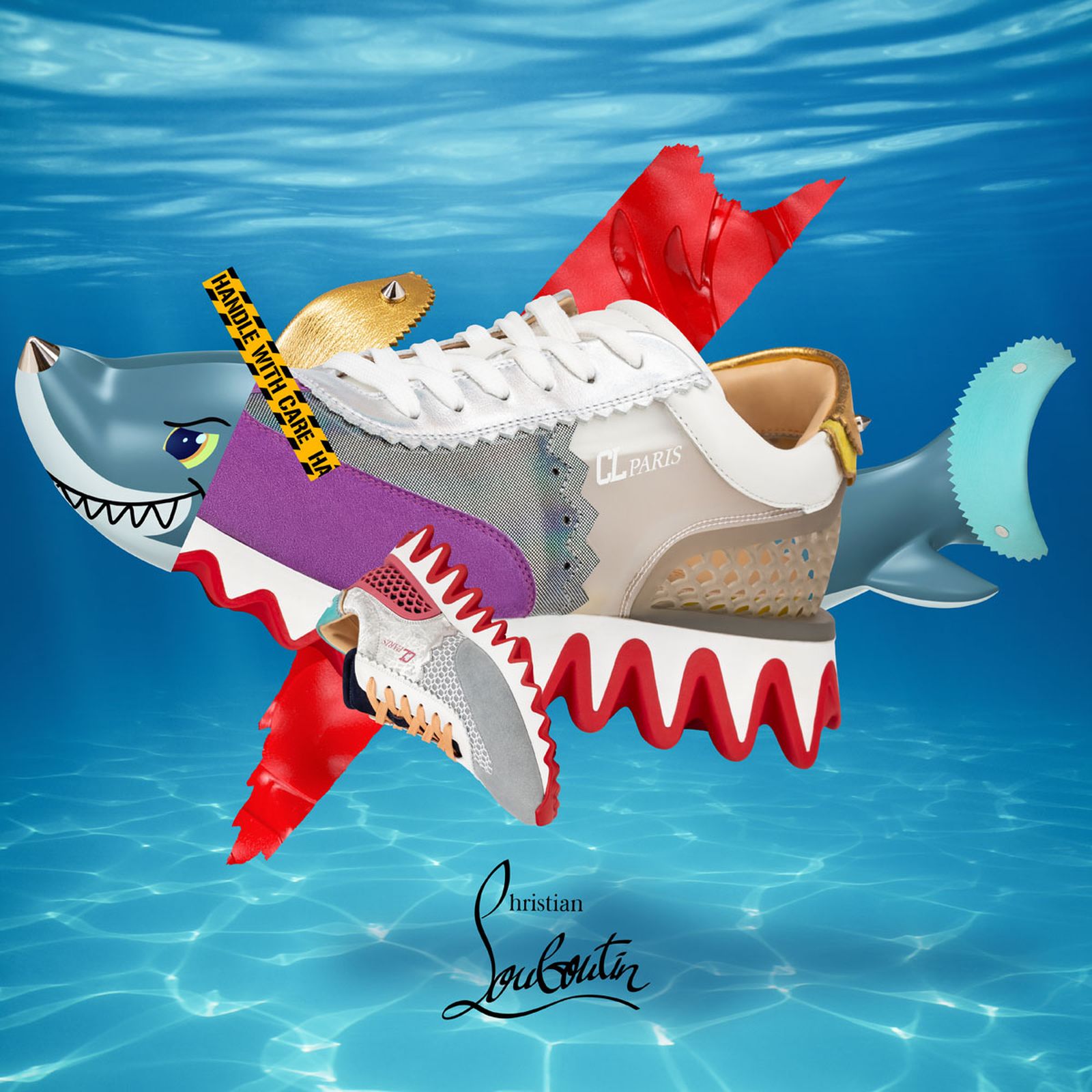 Detail Christian Louboutin Shark Nomer 17