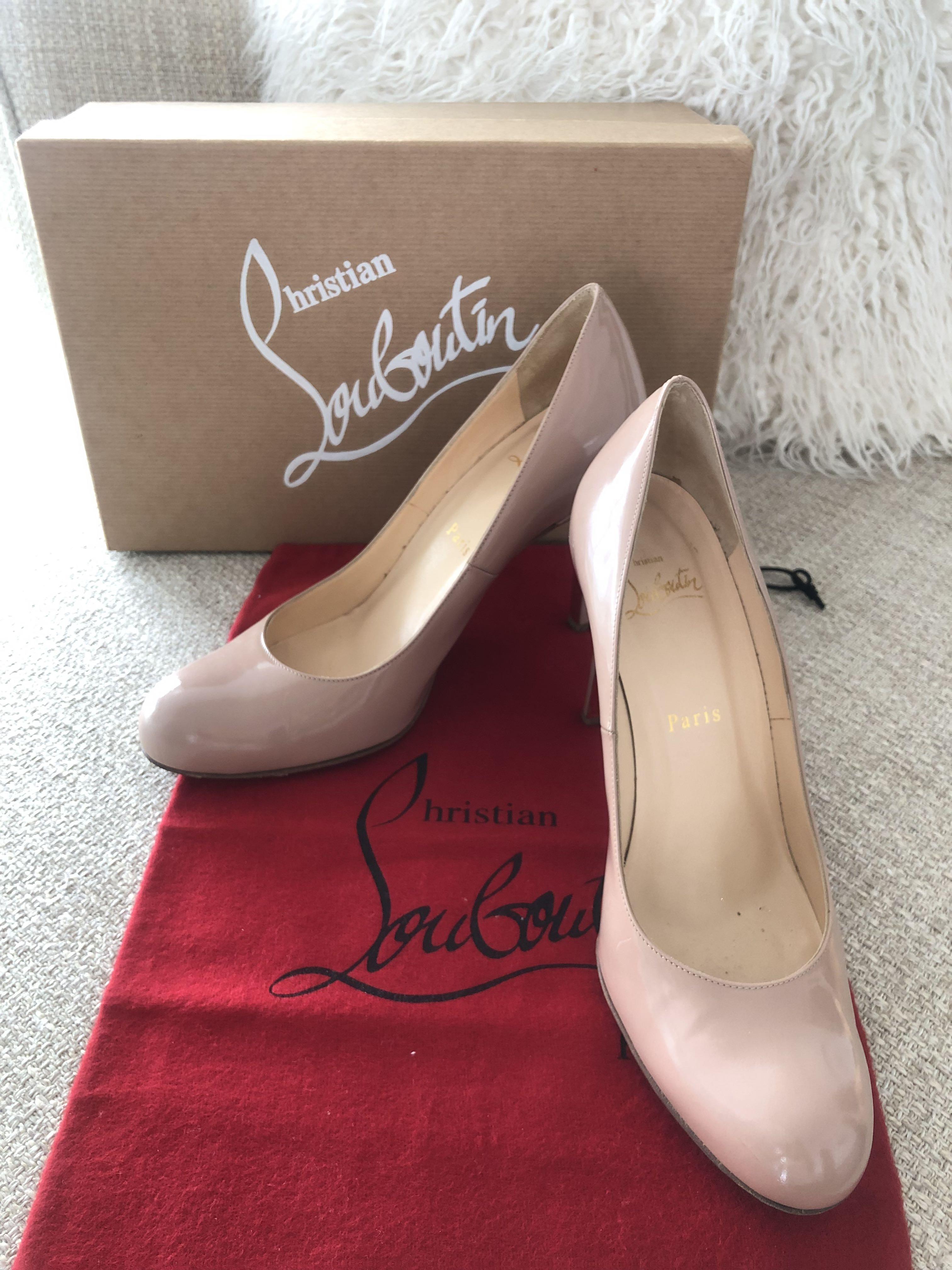 Detail Christian Louboutin Simple Pump 100 Nomer 36