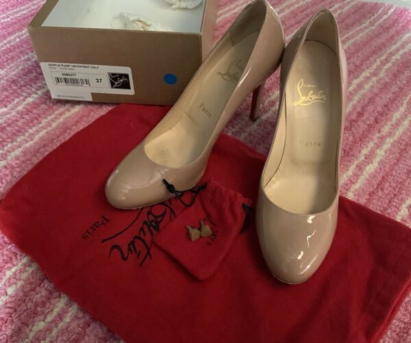 Detail Christian Louboutin Simple Pump 100 Nomer 41