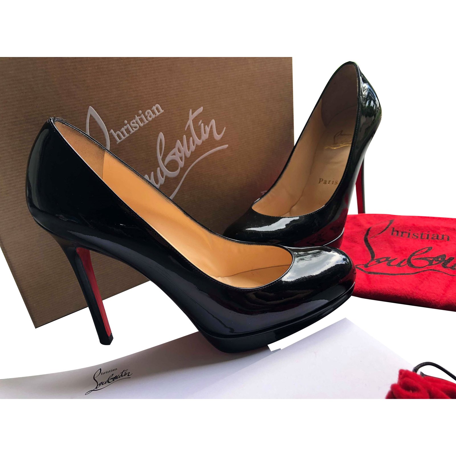 Detail Christian Louboutin Simple Pump Black Nomer 5