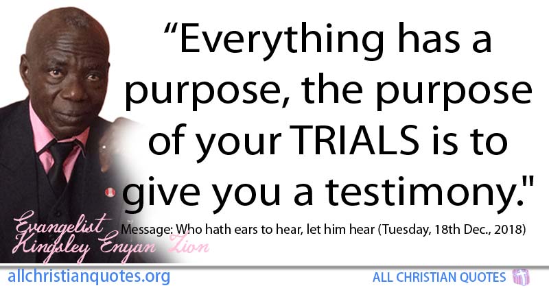 Detail Christian Quotes About Trials Nomer 38