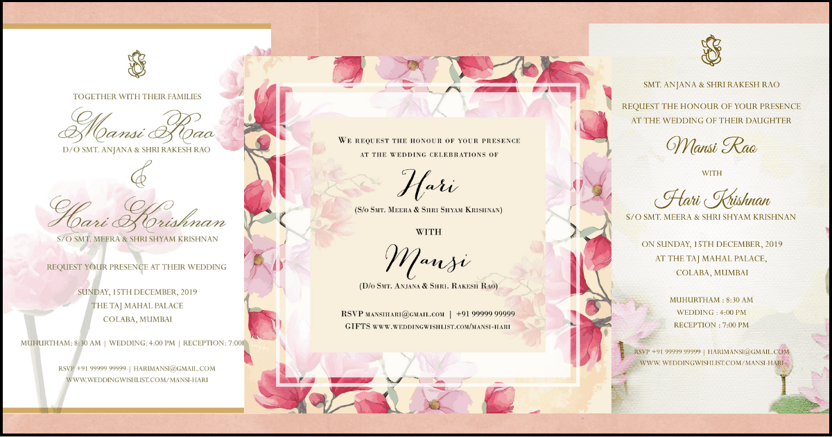Detail Christian Wedding Invitation Card Quotes Nomer 44