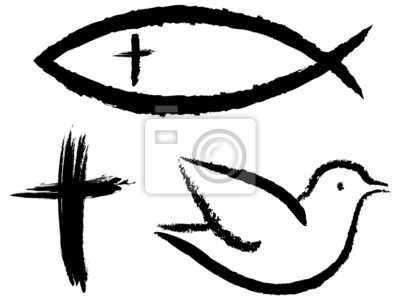 Detail Christliches Symbol Fisch Zum Ausdrucken Nomer 7