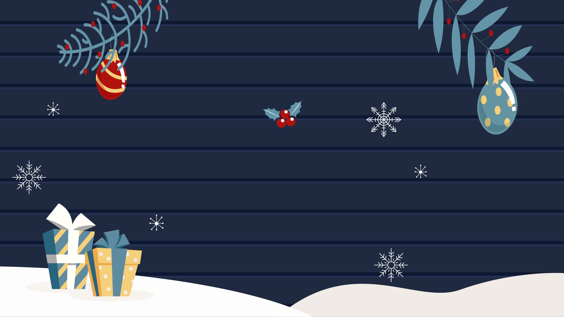 Detail Christmas Background Ppt Nomer 28