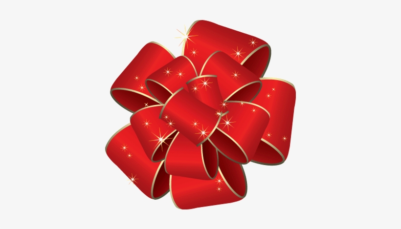 Detail Christmas Bow Clip Art Free Nomer 43