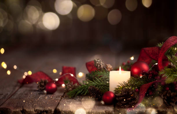 Detail Christmas Candle Background Nomer 11