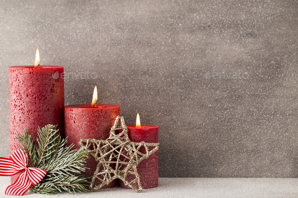 Detail Christmas Candle Background Nomer 8