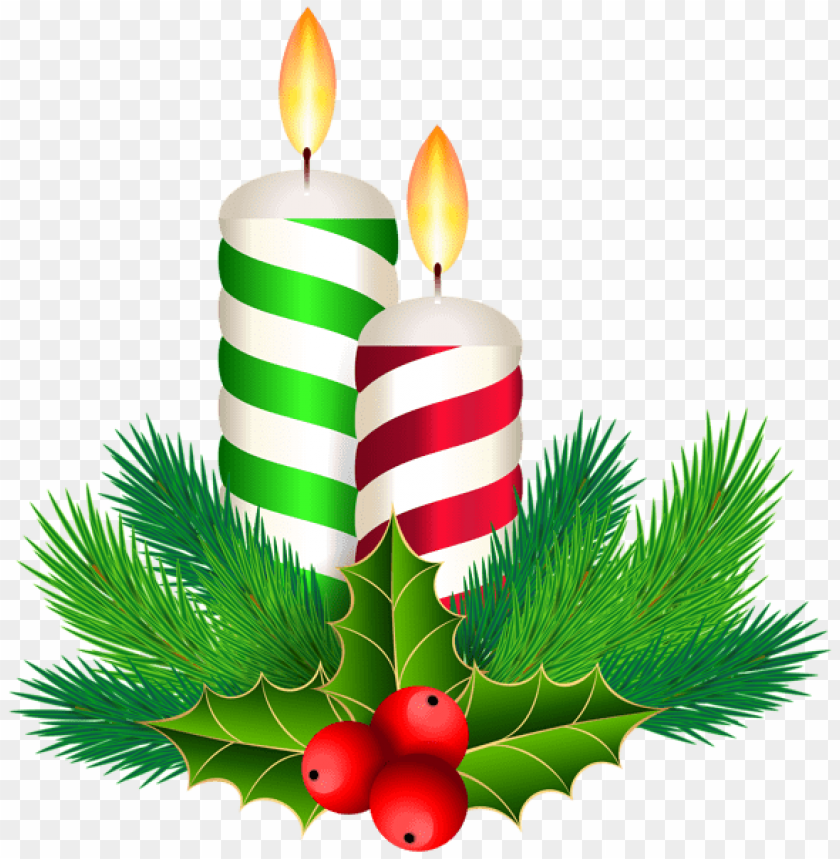 Detail Christmas Candle Png Nomer 23