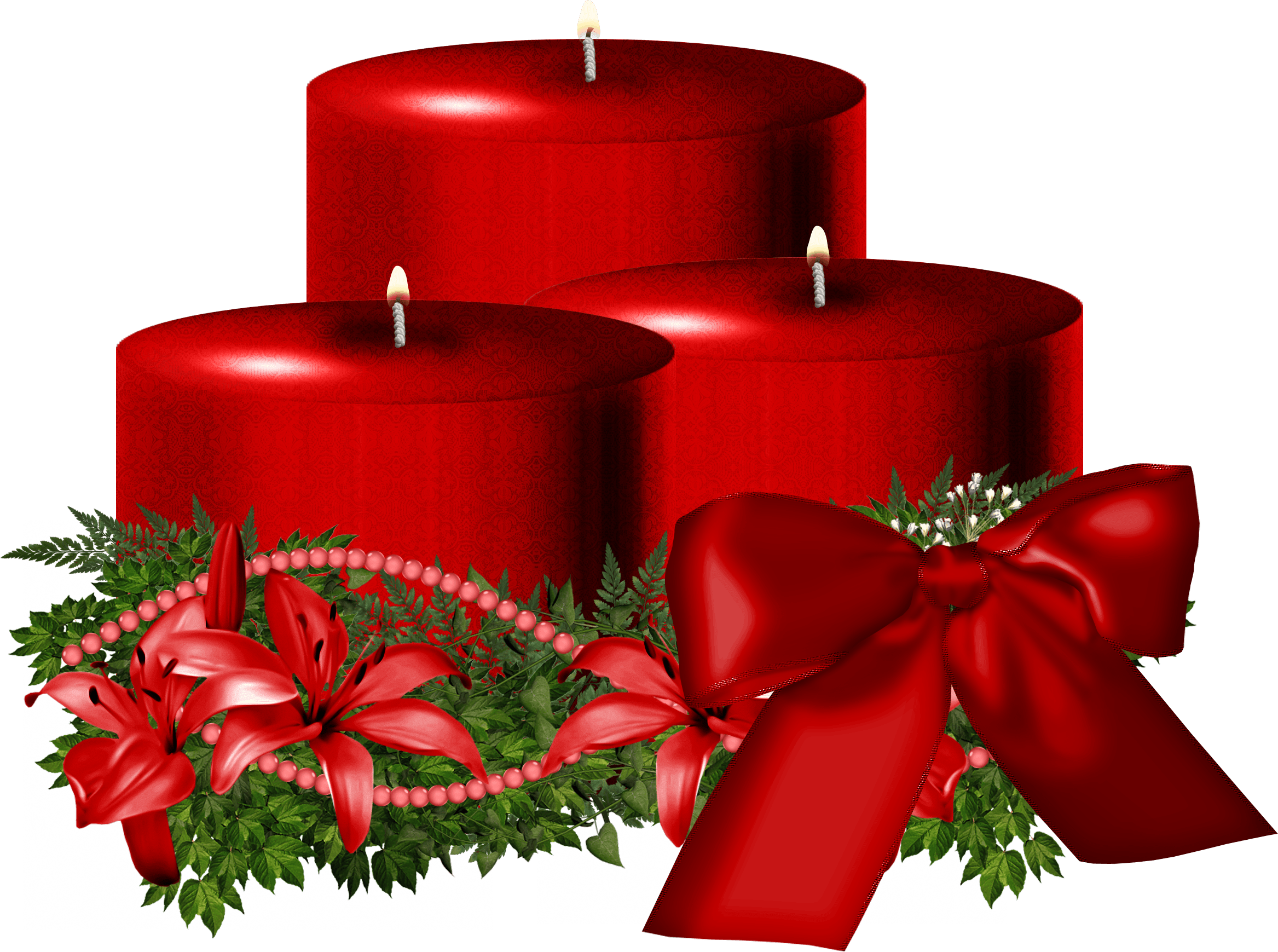 Detail Christmas Candle Png Nomer 29