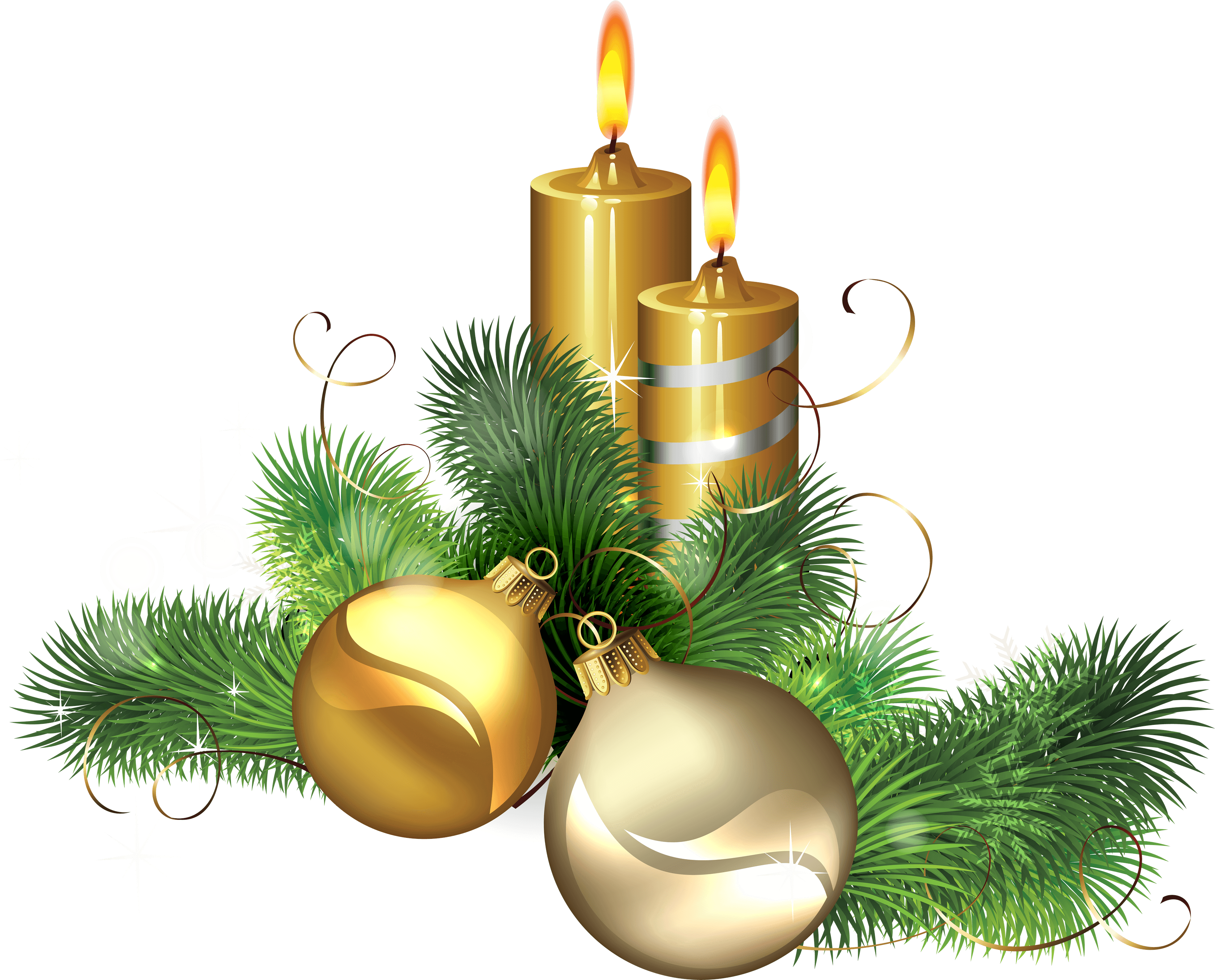 Detail Christmas Candle Png Nomer 4