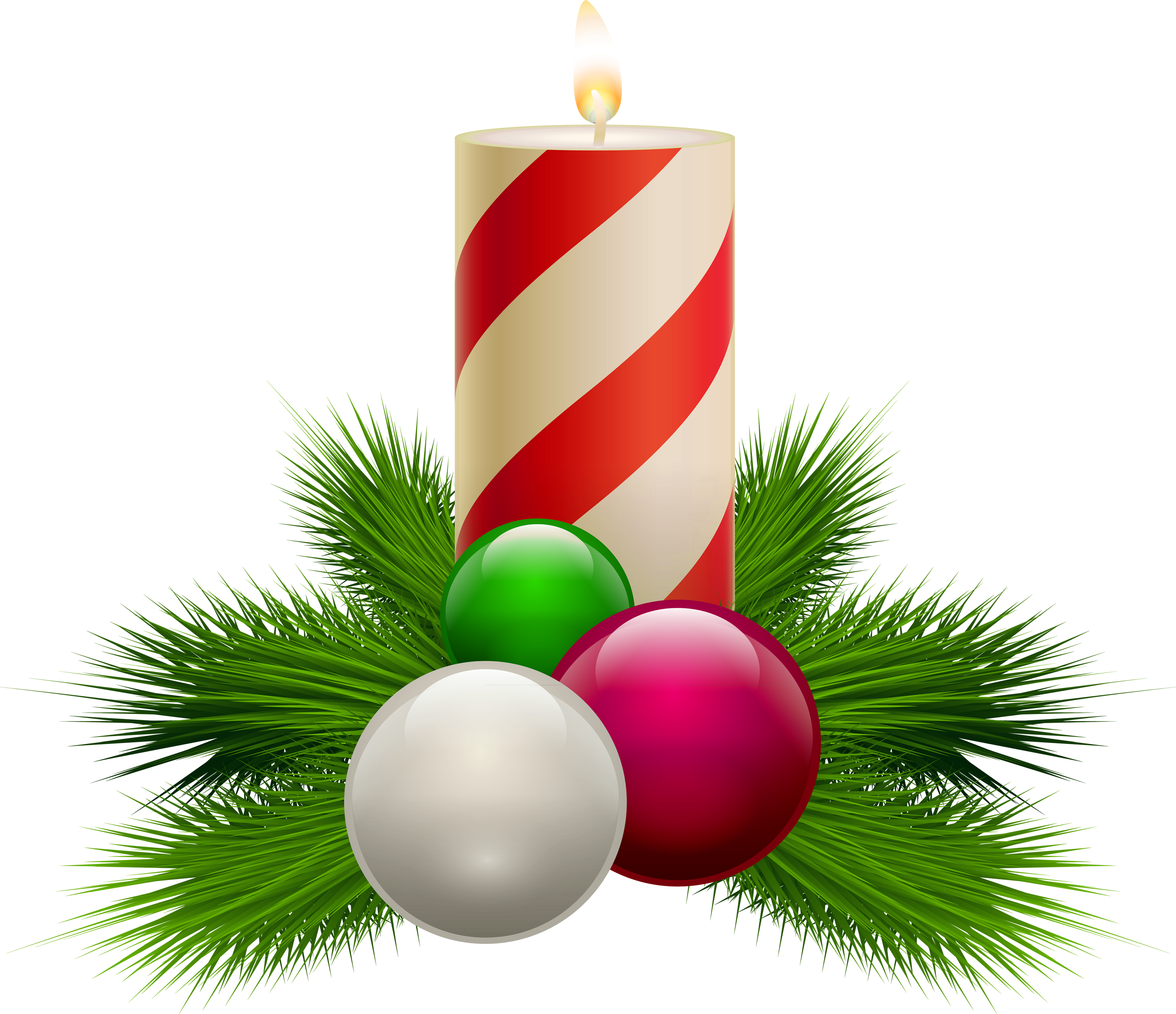 Detail Christmas Candle Png Nomer 47