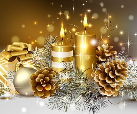 Detail Christmas Candle Wallpaper Nomer 19