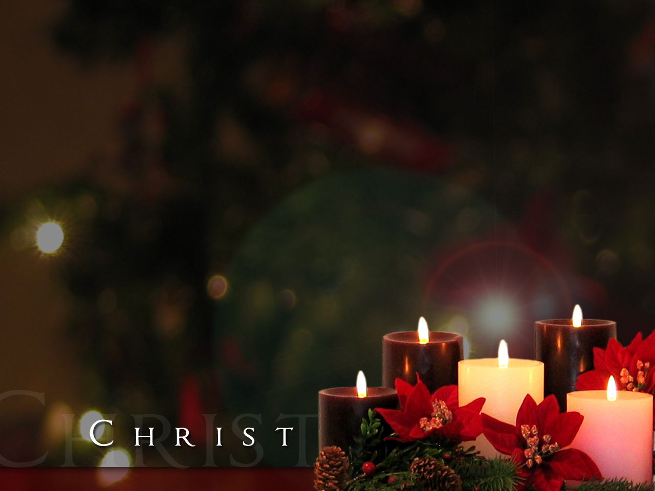 Detail Christmas Candle Wallpaper Nomer 4