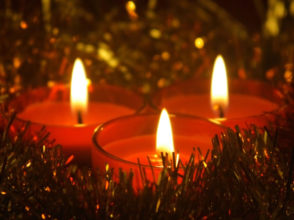 Detail Christmas Candle Wallpaper Nomer 35