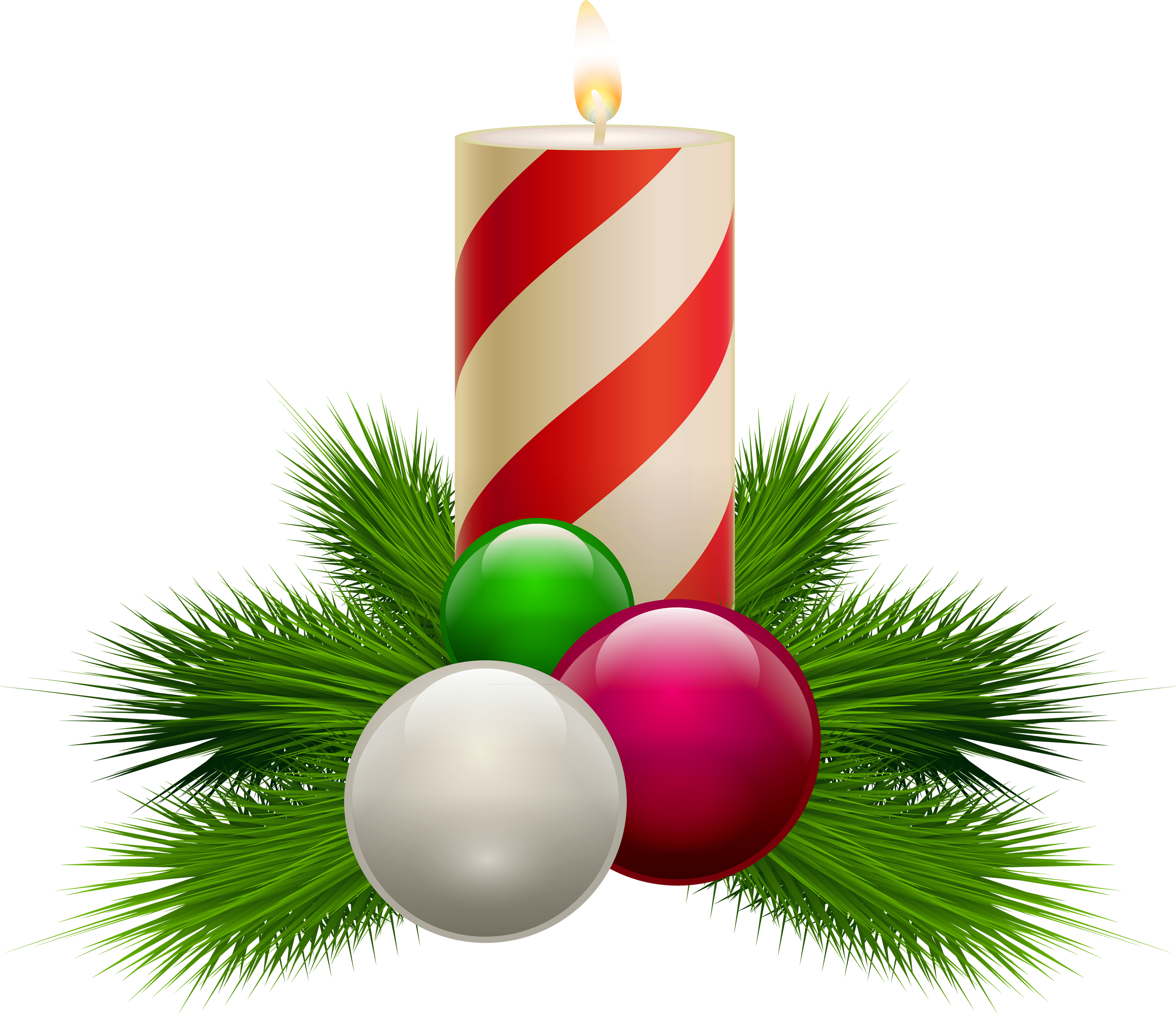 Detail Christmas Candles Png Nomer 50